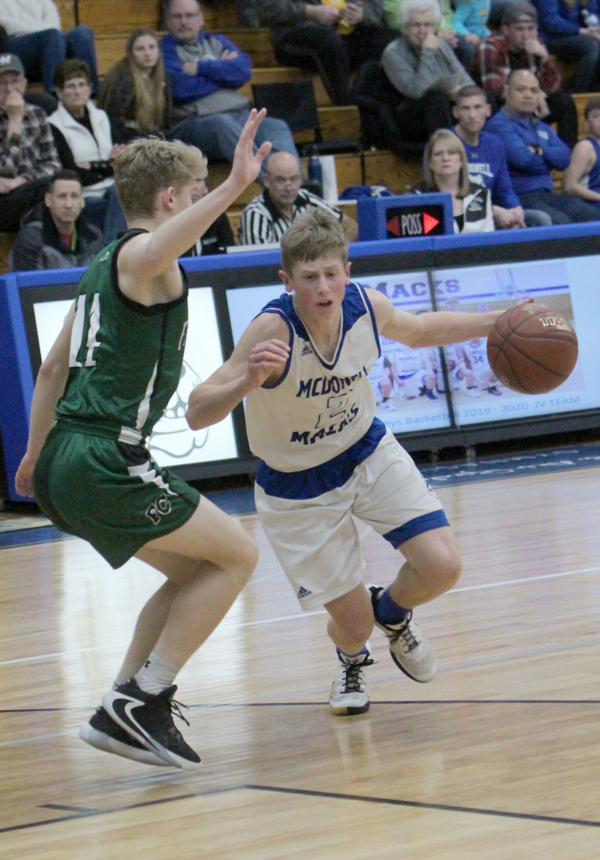 Fall Creek at McDonell boys basketball 12-20-19
